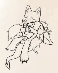 anal_penetration anal_sex anus ass ballsack opstah opstah_(characters) opstarl penis smiling_critter_oc smiling_critters smiling_critters_au