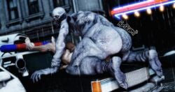 2boys back_view capcom facesitting gay human humanoid male male/male male_only monster ne0kami regenerador resident_evil resident_evil_4 resident_evil_4_remake rimming sex smothering