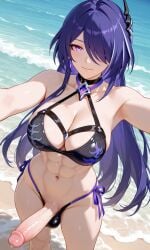 1futa acheron_(honkai:_star_rail) ai_generated balls beach big_penis bikini blush dickgirl futa_sans_pussy futanari girly honkai:_star_rail honkai_(series) hoyoverse ian8766_(artist) imminent_oral imminent_rape imminent_sex intersex mihoyo outdoors outside partially_clothed penis pov precum public rule_63 self_upload submissive_pov sweat taker_pov teasing testicles uncensored viewed_from_below
