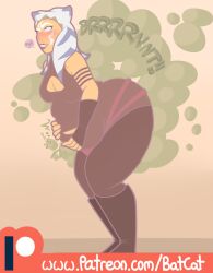 ahsoka_tano ass big_ass fart fart_fetish farting orange_skin stinkyhugs tagme togruta