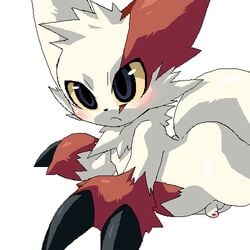 1boy feral flaccid male male_only nelly pokemon pokemon_(species) solo zangoose