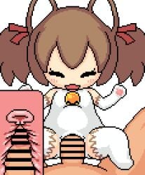 akai_(ugokashitari) animated cat_ears cat_girl catgirl character_request chibi cum cum_inside cum_inside_pussy gif small_female smaller_female spread_legs stockings stomach_bulge tagme tagme_(character) thick_thighs thighhighs thighs