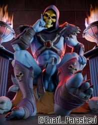 3d cum enati_paraskevi feet foot_fetish fortnite gay male masters_of_the_universe penis skeletor solo