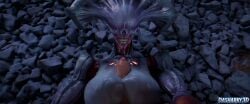 3d animated big_breasts cum cumshot cumshot_in_mouth dasharky3d demon demon_girl doom long_tongue monster monster_girl paizuri silversounds sound summoner_(doom) swallowing_cum tagme video