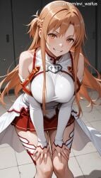 ai_generated asuna_(sao) asuna_yuuki big_breasts looking_at_viewer sexy stable_diffusion sword_art_online waifu waifu_diffusion