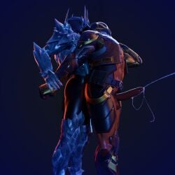 2boys anal anal_sex armor ass balls big_ass big_penis choking clothed clothing cum cum_inside cumshot fortnite fortnite:_battle_royale fortniteyaoi gay helmet ice_king_(fortnite) male male_only muscular muscular_male penis rough_sex the_foundation