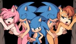 amy_rose j_nsfw sally_acorn sonic_(series) sonic_the_hedgehog
