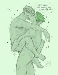 2boys cole_cassidy gay gay_sex genji genji_shimada male male/male male_only overwatch tagme tagme_(artist)