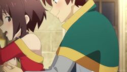 cute_face konosuba konosuba:_god's_blessing_on_this_wonderful_world! kumanosuke megumin moaning penetration red_eyes satou_kazuma short_hair tagme video
