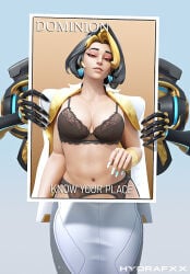 3d dark-skinned_female domina holding_photo hydrafxx indian indian_female lingerie overwatch robotic_arms tagme vaira_singhania