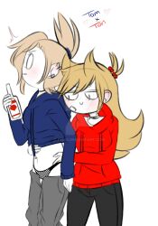 eddsworld ellsworld panties pants_down pervert tamara_(eddsworld) tori_(eddsworld)