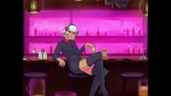 1girls animated arejay bar black_legwear closed_eyes fart fart_cloud fart_fetish farting female female_only garter_straps hairband legwear mp4 necktie pointy_ears red_eyes ribbon short_hair sitting solo solo_female sound tagme video white_hair