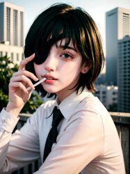 himeno (chainsaw man) from chainsaw man by diginsugar