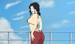 asami sato from avatar legends by anaxus