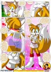 breast_expansion female gender_transformation kabuto-gouki mtf_transformation navel sonic_(series) tails tailsko thick_thighs thigh_expansion transformation wide_hips