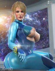 samus aran from metroid by milapone