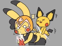 :| cosplay_pikachu cryankiebuillar cum cum_in_pussy cum_inside cumshot game_freak nintendo pichu pikachu pokemon