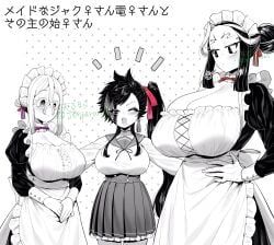 big_ass big_breasts genderswap_(mtf) jack_the_ripper qin_shi_huang_(shuumatsu_no_valkyrie) raiden_tameemon_(shuumatsu_no_valkyrie) record_of_ragnarok rule_63 shuumatsu_no_valkyrie tenpura_(artist) tenpura_(tenpura621)