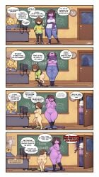 1futa 1girls 2d 3_toes 3girls 4koma alphys angry anthro areolae arm_behind_head armpits ass_grab backsack balls belly big_areola big_breasts big_penis blush bottomless bowl_cut breast_hold breasts breasts_out brown_hair caught chalkboard chubby classroom clothed clothing comic cumbread deltarune dialogue dragon embarrassed english_text engrish erection exhibitionism eyelashes fat female fidgeting foreskin freckles frustrated futa_sans_pussy futanari hair hair_over_one_eye half-dressed half-erect half_naked half_nude hand_on_breast heart human humanoid jacket jeans jiggle jojo_reference kris_(deltarune) kris_female_(deltarune) light-skinned_futanari light_skin lizard lizard_girl lizard_humanoid long_hair looking_at_another looking_back menacing mostly_nude motion_lines naked naked_footwear nipples nude one_foot_raised open_mouth penis perky_breasts pubic_hair pussy reptile reptile_humanoid rule_63 sandals scalie shirt_lift shirt_up shocked short_tail shortstack signature slightly_chubby smile smug smug_face socks sparkles spread_anus stripes struggling susie_(deltarune) sweater sweater_lift swirly_eyes text thick thick_eyebrows thick_penis thick_thighs tight_clothing toeless_legwear toeless_socks top_lift topless topwear topwear_only toriel torn_clothes trembling trousers underboob undertale_(series) undressing yellow_sclera