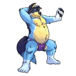 1:1 1boy 2021 anthro artmutt australian_cattle_dog bandit_heeler barefoot bedroom_eyes black_nose black_pawpads black_paws blue_background blue_body blue_ears blue_eyebrows blue_eyes blue_fur blue_hair blue_tail bluey_(series) bulge canid canine canis cattledog chubby_anthro chubby_male clothed clothing dancing detailed dilf domestic_dog eyebrows feet fluffy fluffy_tail fur fur_hair glistening glistening_eyes glistening_nose hair half-closed_eyes hand_behind_head hand_on_head herding_dog jockstrap k-9 long_tail male male_only mammal mostly_nude multicolored_body multicolored_ears multicolored_fur multicolored_tail musclegut muscular narrowed_eyes nipples pastoral_dog pawpads paws pecs pose raised_arm seductive shadow short_hair simple_background slightly_chubby slightly_chubby_anthro slightly_chubby_male solo spread_legs spreading tail thick_thighs toony topless topless_anthro topless_male two_tone_body two_tone_fur two_tone_tail underwear whiskers yellow_body yellow_ears yellow_fur yellow_skin