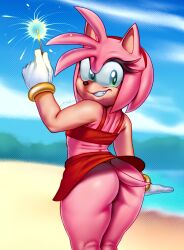 amy rose from sega by blu rent