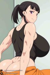 maki oze from enen no shouboutai by unjobdespiert