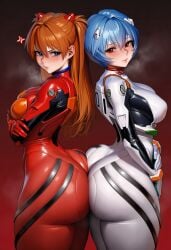 asuka langley sohryu from neon genesis evangelion by kimoigaijin