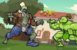 browncoat zombie (pvz) from plants vs zombies by lanopoli