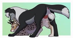 absurd_res anal anal_insertion anal_penetration anal_sex balls bite bodily_fluids browniesnsfw canid canine canis cum cum_drip cum_on_balls dripping duo felid feline female female_focus female_penetrated feral genital_fluids genitals growling hi_res looking_pleasured lynx male male/female male_penetrating male_penetrating_female mammal penetration penis_in_ass plap pleasured rough_sex sex wolf