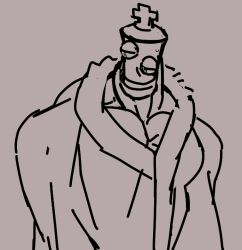 bara buff gay kinger_(the_amazing_digital_circus) male male_only warpycloak_(artist)