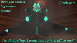 big_ass big_breasts caption fat_pussy goon_caption hands_behind_head huge_ass huge_breasts long_tongue looking_at_viewer pervmommy plump_labia sauna steam sweat tasque_manager_(cryptiacurves) tasque_manager_(deltarune) text tongue_out vrchat