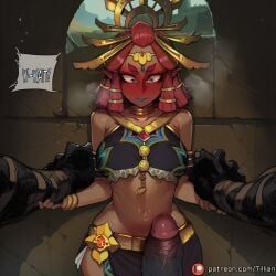 gerudo from genshin impact by tillian