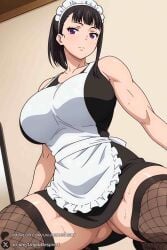 maki oze from enen no shouboutai by unjobdespiert