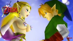 1boy1girl 3d ai_generated blonde-haired_female blonde-haired_male blonde_female blonde_hair blonde_hair_female blonde_male blue_eyes blue_eyes_female blue_eyes_male blush blushing_female boobs boobs_out breasts breasts_out censored censored_nipples closed_eyes excited excited_female green_clothes green_tunic grok grok_imagine hylian_ears hylian_female licking_breast licking_breasts licking_nipples licking_tits light-skinned_female light-skinned_male light_body light_skin link link_(ocarina_of_time) multicolored_dress nintendo nintendo_64 open_dress pasties pink_nipples pointy_ears polygonal princess princess_zelda purple_dress royal star_pasties sucking_nipples sucking_tits swordman tagme the_legend_of_zelda the_legend_of_zelda:_ocarina_of_time tits tits_out video video_game_character video_game_franchise video_games white_dress white_pasties yallahs80 yellow_hair yellow_hair_female zelda_(ocarina_of_time)