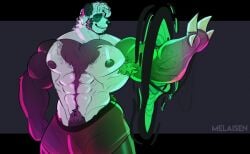 1boy 2023 abs absurd_res alvin_(melaisen) anthro armpit_hair artist_name barazoku barely_visible_genitalia barely_visible_penis bear big_muscles big_pecs black_border black_sclera body_hair border briefs briefs_only bulge chest_hair claws clothed clothing curly_hair digital_drawing_(artwork) digital_media_(artwork) fur genitals giant_panda green_eyes green_light hair hi_res letterbox light lighting male male_anthro mammal melaisen muscular muscular_anthro muscular_male nipples pecs penis pink_light portal portrait pubes shaded smile solo text three-quarter_portrait topless underwear underwear_only veiny_arms white_body white_fur yaoi