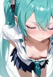 hatsune miku from vocaloid