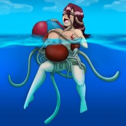 crab feral jellyfish krabby lorelei_(pokemon) pokémon_(species) pokemon pokephilia tagme tentacle tentacruel underwater uwfan-tomson zoophilia