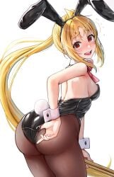 1girls absurd_res absurdres ahoge armpits ass ass_cleavage back bare_back black_bunny_ears black_bunnygirl_costume black_bunnysuit black_hairband black_legwear black_leotard black_pantyhose black_topwear blonde_eyebrows blonde_female blonde_hair blonde_hair_female blush blush_lines blushing_at_viewer blushing_female bocchi_the_rock! bowtie breasts bunny_ears bunny_tail bunnygirl bunnygirl_outfit butt_crack butt_crack_outline closed_mouth_smile collar dot_nose elbows embarrassed embarrassed_female eyebrows_visible_through_hair female female_focus female_only fingernails fingers groin hairband hand_on_ass hand_on_butt hand_on_own_ass hand_on_own_butt head_tilt high_resolution high_school_student highres ijichi_nijika lean_body lean_figure legs legwear leotard light-skined_female light-skinned light-skinned_female light_skin light_skin_female light_skinned light_skinned_female long_hair looking_at_viewer looking_back looking_back_at_viewer medium_breasts narrow_waist nervous nervous_expression nervous_face nervous_female nervous_sweat open_mouth open_mouth_smile orange_eyes orange_eyes_female pantyhose parted_lips petite petite_body petite_breasts petite_female petite_girl ponytail red_bowtie school_girl shoulders shy shy_expression side_ponytail sideboob simple_background slender_body slender_waist slim_girl slim_waist smile smiley_face smiling smiling_at_viewer solo standing sweat sweatdrop teen_girl teenage_girl teenager thick_ass thick_thighs thighs thin_waist tilted_head tongue topwear upper_body upper_teeth very_long_hair white-skinned_female white_background white_collar white_skin white_wrist_cuffs wide_hips wrist_cuffs yami_anko