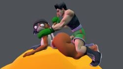 1boy 1girls 3d 3d_(artwork) anal_sex boxers breasts catgirl crossover eastern_and_western_character epic_games fortnite furry furry_female human little_mac meow_skulls_(fortnite) muscular muscular_male nintendo nude nude_female penetration punch_out sex