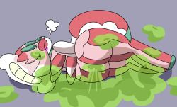 ass big_ass big_butt brap brappycatty fard fart fart_fetish farting farts fetish gassy lurantis mantis pillow pokemon pokemon_(species) pokemon_sm