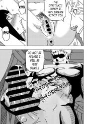 1boy 1girls about_to_be_raped against_tree before_sex big_penis blush boruto:_naruto_next_generations captured captured_heroine censored comic defenseless dialogue embarrassed english_text erect_penis erection evil_grin evil_smile female hopeless huge_penis hyuuga_hinata imminent_rape looking_at_another looking_at_pussy male mature mature_female milf monochrome naruto naruto_(series) ninrubio penis precum precum_drip presenting presenting_penis pubic_hair pussy rape restrained scared scared_expression speech_bubble spiked_penis staring staring_at_another staring_at_pussy story struggle struggling text tied_up trying_to_break_free trying_to_escape zetsu