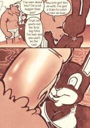 absurd_res bunnie_and_the_bear comic english_text furry hi_res nsfw nsfw_comic public public_sex sex text