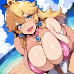 princess peach from mario (series) by castle12