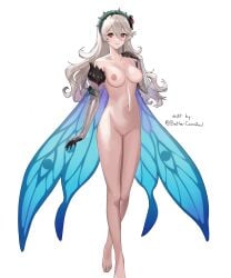 1girls alternate_costume armpits bare_legs bare_shoulders barefoot bettercommsoul breasts collarbone completely_nude corrin_(female)_(resplendent)_(fire_emblem) corrin_(fire_emblem) corrin_(fire_emblem)_(female) edit elbow_gloves fairy_wings female female_only fire_emblem fire_emblem_fates fire_emblem_heroes gloves grey_hair hair_between_eyes legs long_hair looking_at_viewer medium_breasts naked_gloves nintendo nipples nude nude_female nude_filter official_alternate_costume pointy_ears pussy red_eyes shoulders smile solo wings