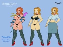 anna_lair breasts collar disney heels milf nipples samson_00 succubus w.i.t.c.h.