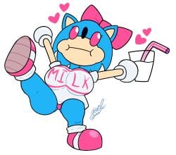 big_breasts bow clothed cute female friday_night_funkin friday_night_funkin_mod gloves joelbrunox5 milk sonia.sex sonic.exe sonic_the_hedgehog sunky sunky.mpeg sunkya.nsfw thick_thighs transparent_background