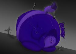 big_breasts blueberry_inflation breasts spherical_inflation sunken_head sunken_limbs swatchfodder