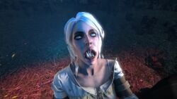 3d animated bambyksgoru ciri deepthroat tagme the_witcher_(series) video