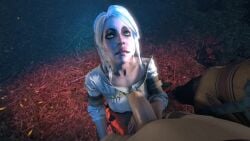 3d animated bambyksgoru ciri deepthroat tagme the_witcher_(series) video