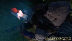 3d animated bambyksgoru tagme the_witcher_(series) video